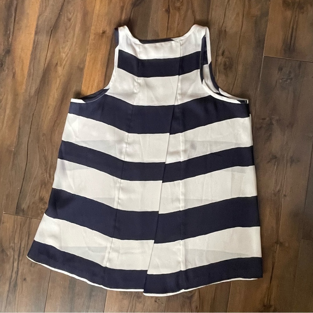 Jack Scoop Neck Stripe Tank Top Blue White
Small - Picture 12 of 12